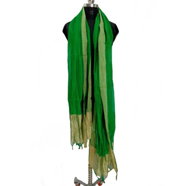Green Colour Banarasi Dupatta Size 2.25 Meter uploaded by SPK Impact on 6/19/2023