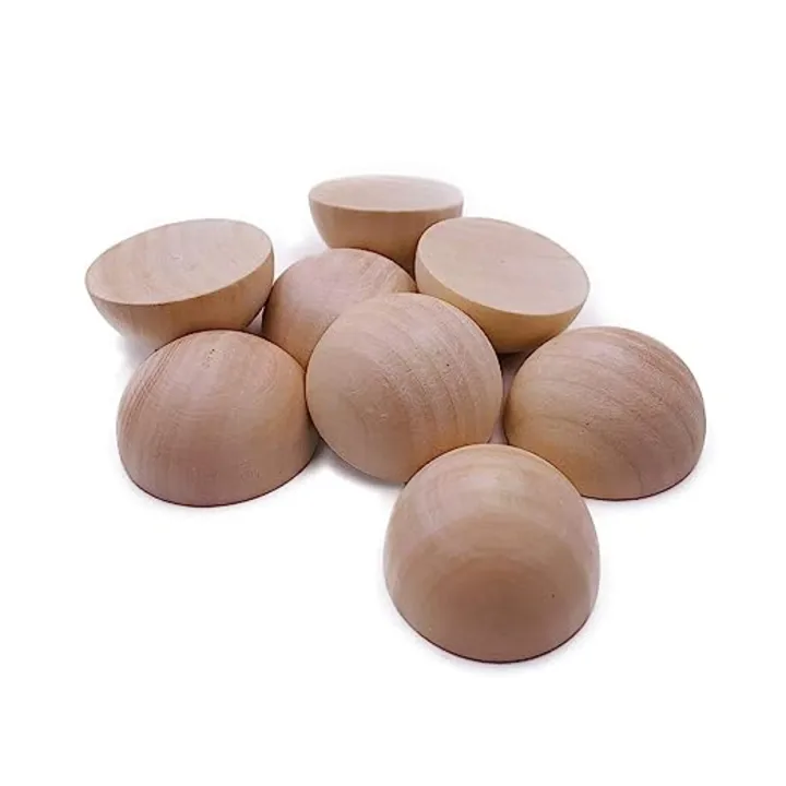 Wooden Half Round Ball Art and craft used uploaded by PRAVI ENTERPRISE on 6/19/2023