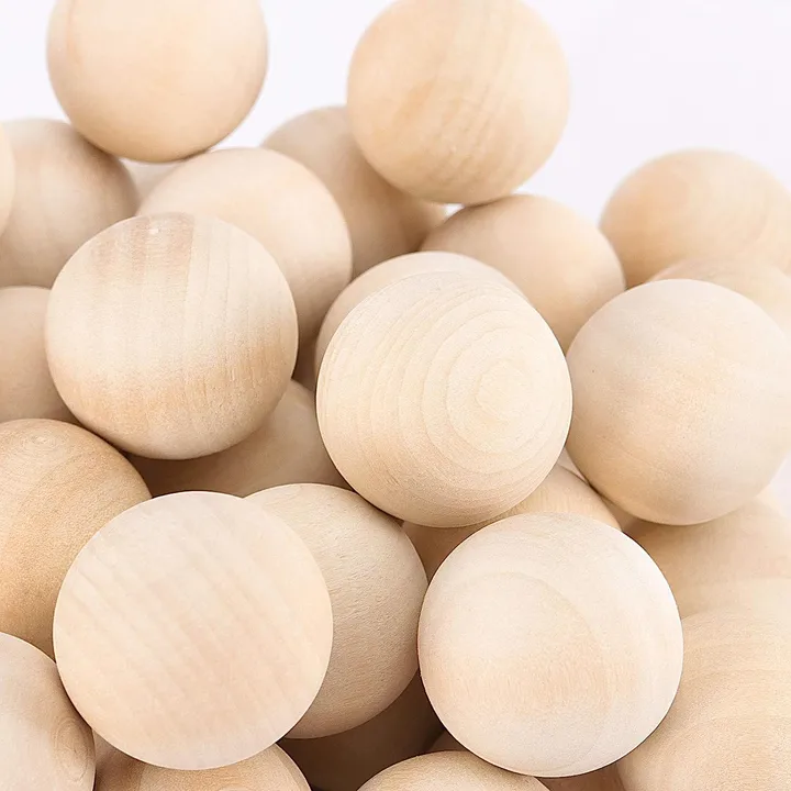 Wooden 2 Inch Round Ball Art And Craft Used uploaded by PRAVI ENTERPRISE on 6/19/2023