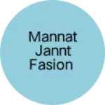 Business logo of Mannat jannt fasion