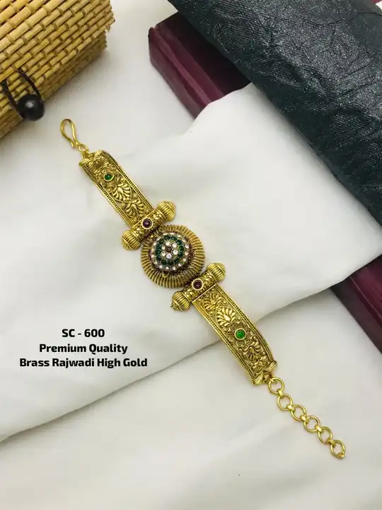 Rajwadi bracelet  uploaded by Shreevari fashion on 6/1/2024
