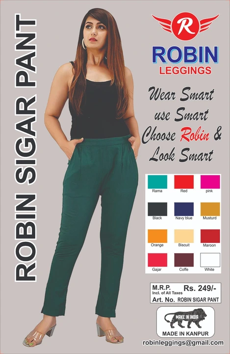 Ladies pant free home delivery  uploaded by Robin Leggings on 6/19/2023