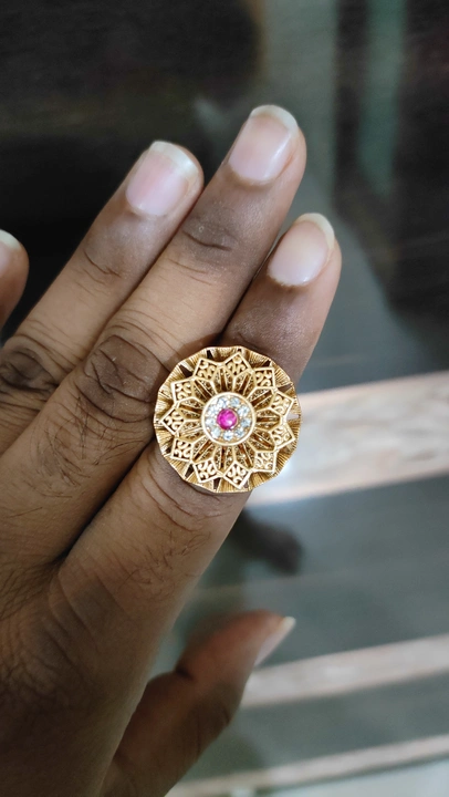 Antique Copper Rings ( Rajwadi Polish ) uploaded by MERU CREATION on 5/29/2024