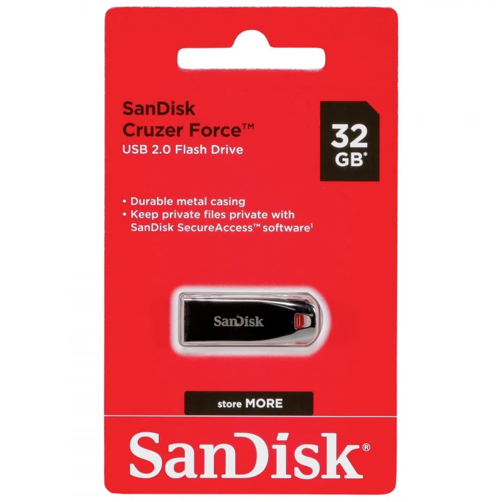 SANDISK CZ-71 CRUZER FORCE METAL PENDRIVE
 uploaded by business on 6/19/2023