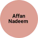 Business logo of Affan Nadeem