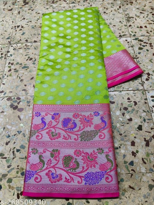 Paithani litchi silk saree  uploaded by ASHVINA TEXTILE on 6/20/2023