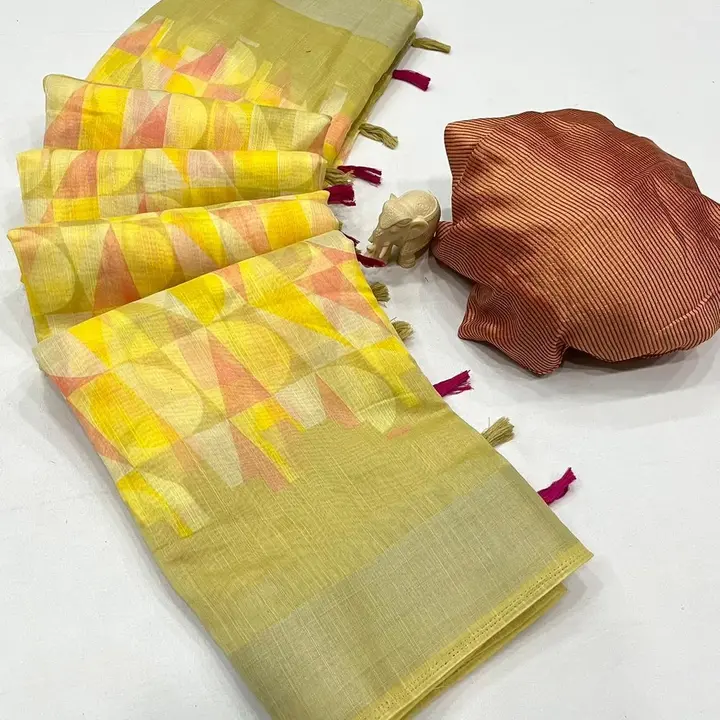 Cotton saree  uploaded by RV FASHION on 6/20/2023