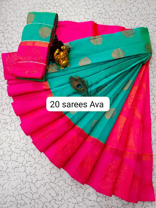 Cotton sarees uploaded by business on 6/20/2023
