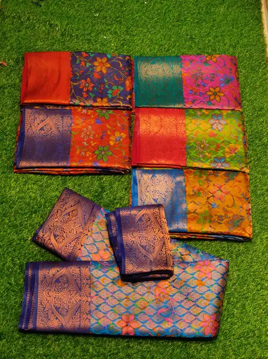 Post image Hello guy's 
Wellcome to laxmi saree 
All tipe of fancy saree,catlog saree,cotton saree,brasso saree,banarsi saree and many more verity are available so kindly if you are new start saree bussines then connect with laxmi saree for daily saree update
What's app no.:-8488886614
Calling no.:-9054870980