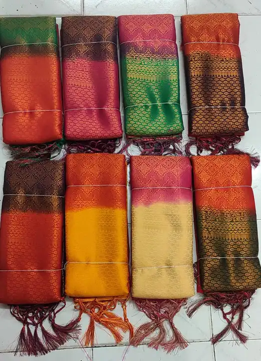 Softy silk saree  uploaded by business on 6/20/2023