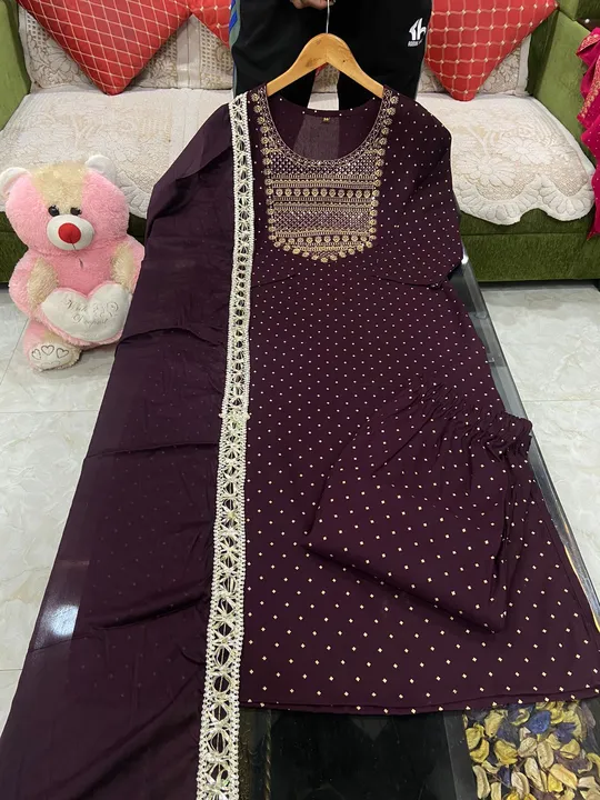 Embroidered kurti uploaded by MRG FASHION FAB on 6/20/2023