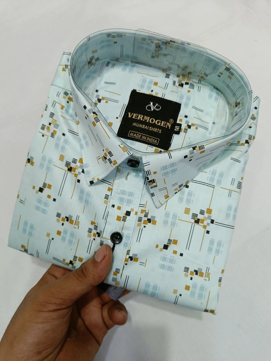 Party wear cotton shirts uploaded by MUMBAI SHIRTS 📞 on 6/20/2023