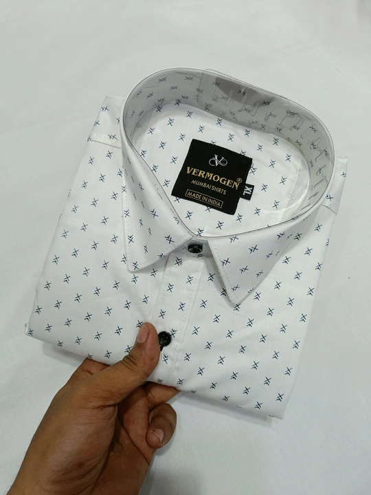 Party wear cotton shirts uploaded by MUMBAI SHIRTS  on 6/20/2023