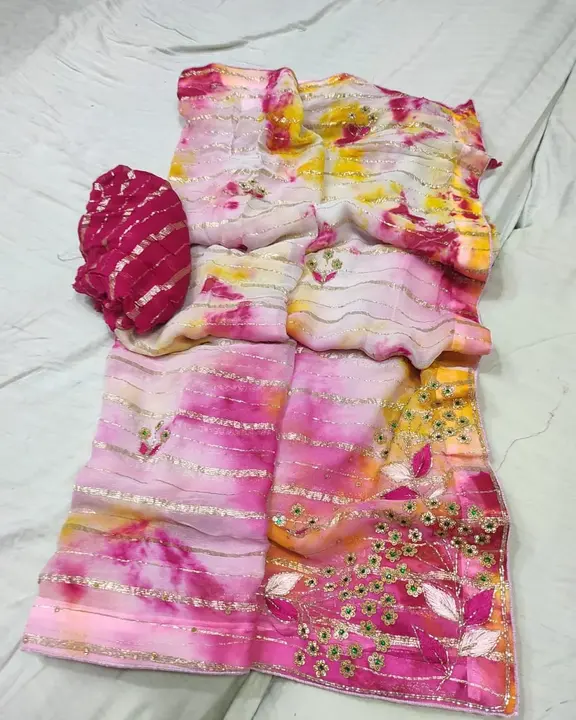 Product uploaded by Jaipuri wholesale gotta patti kurtis nd sarees on 6/20/2023