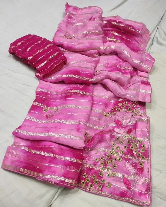 Product uploaded by Jaipuri wholesale gotta patti kurtis nd sarees on 6/20/2023
