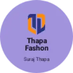Business logo of Thapa Fashon