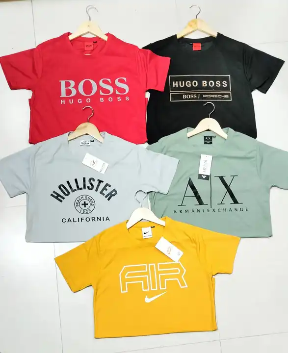 Men's lycra T-shirt 5 colors  uploaded by ZEN FASHION on 6/20/2023