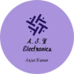 Business logo of A. S. K electronics shop