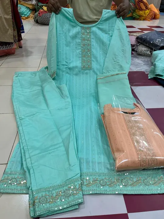 Kurti Pant set uploaded by PR TRADERS on 6/20/2023