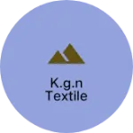 Business logo of K.g.n textile