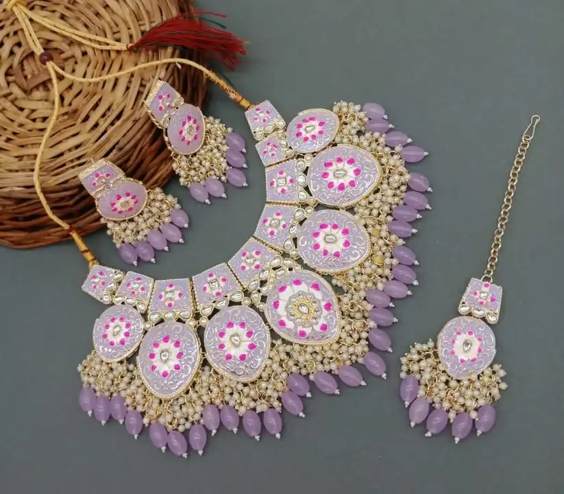 Bridal Style Necklace Set  uploaded by Namah Creation on 6/20/2023