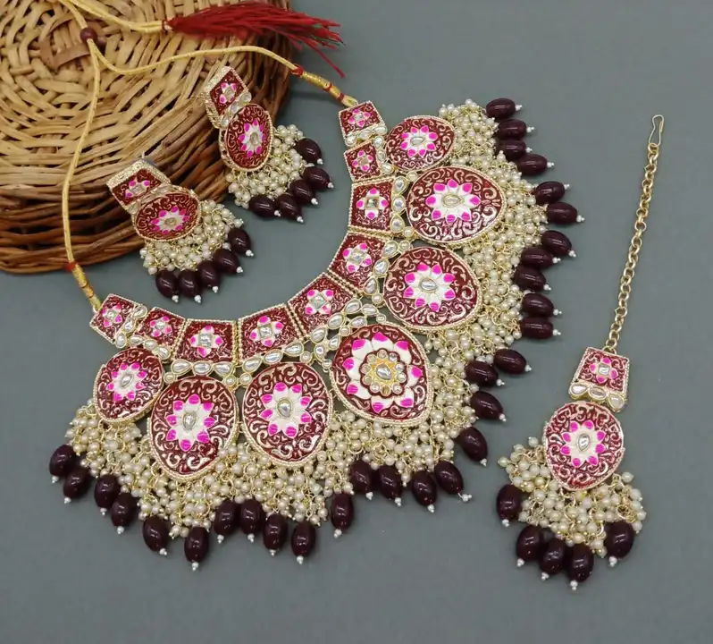 Bridal Style Necklace Set  uploaded by Namah Creation on 6/20/2023