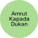 Business logo of Amrut kapada dukan barwha