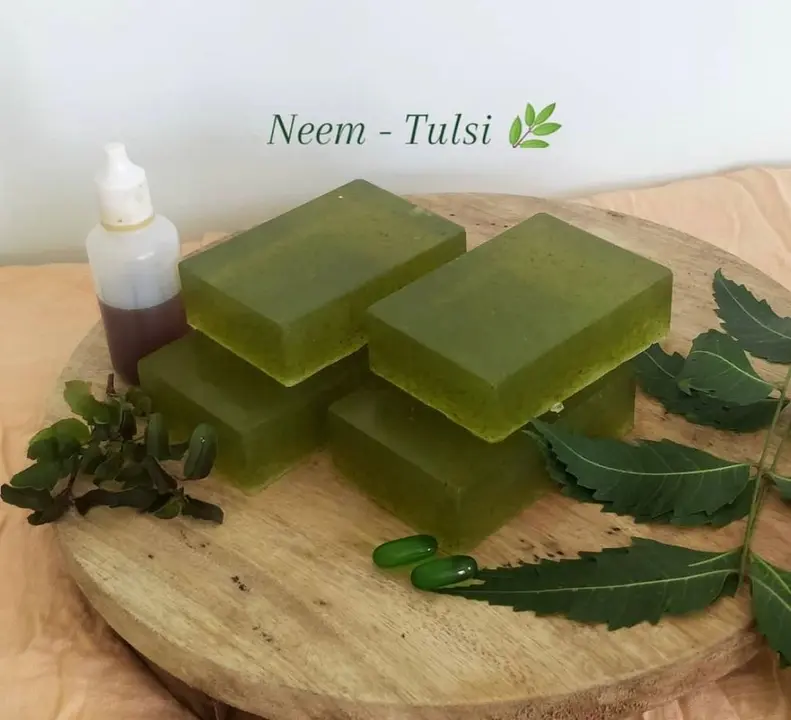 Neem Tulsi Soap uploaded by Leaf bodycare on 6/20/2023