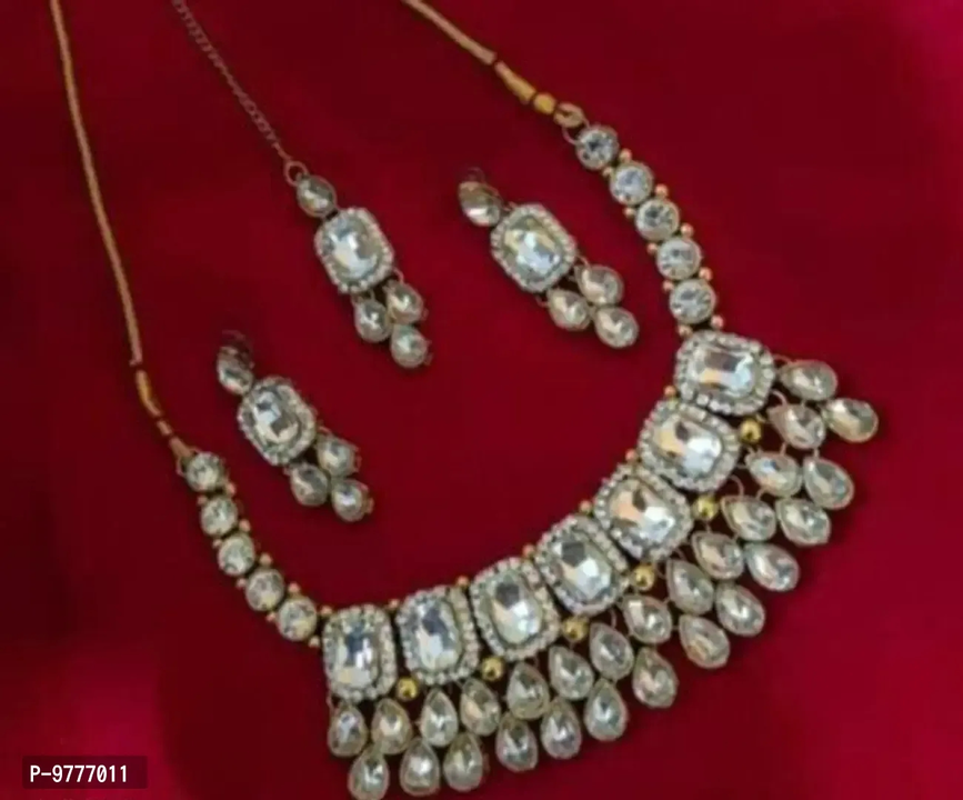 Elegant Alloy Jwellery Set For Women  uploaded by VAIBHAV COLLECTIONS on 6/20/2023
