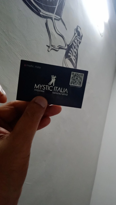 Visiting card store images of MYSTICITALIA