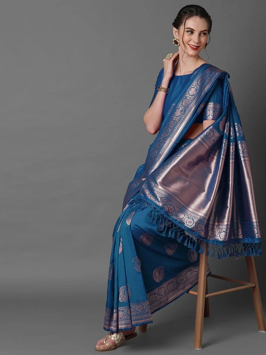 Banarasi silk saree  uploaded by Laxmi sari on 6/20/2023