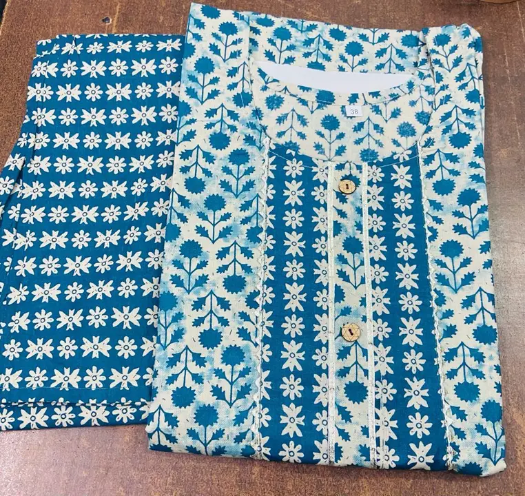 Cotton kurti pant  uploaded by Ruhi Collection  on 6/20/2023