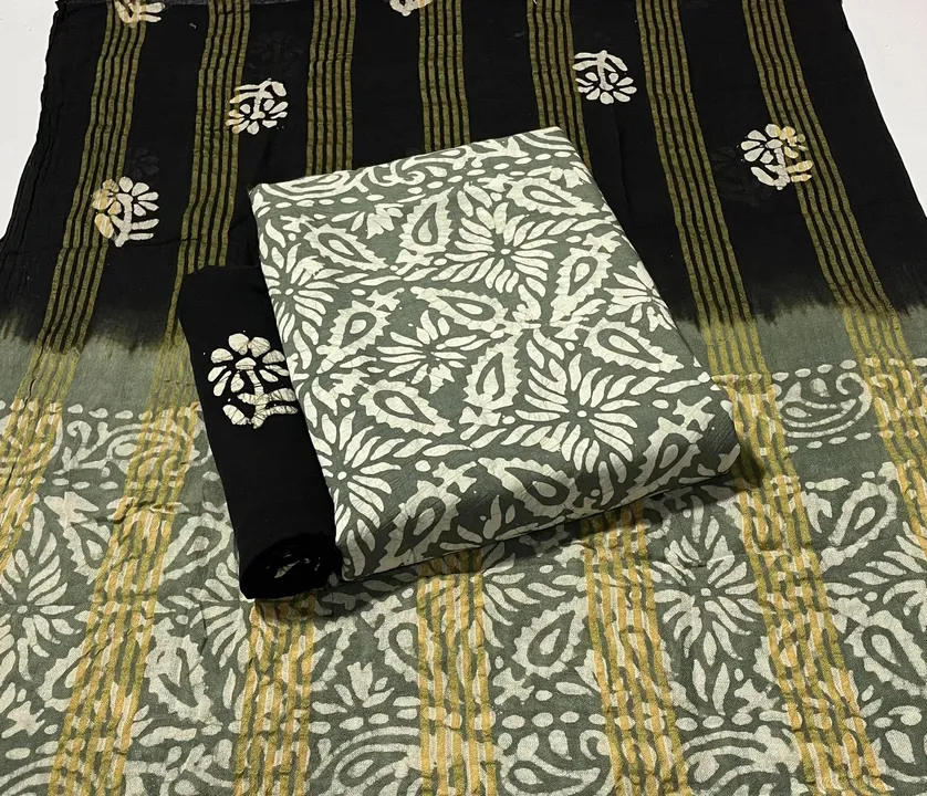 wax batik dress material uploaded by JAY K ART on 6/20/2023