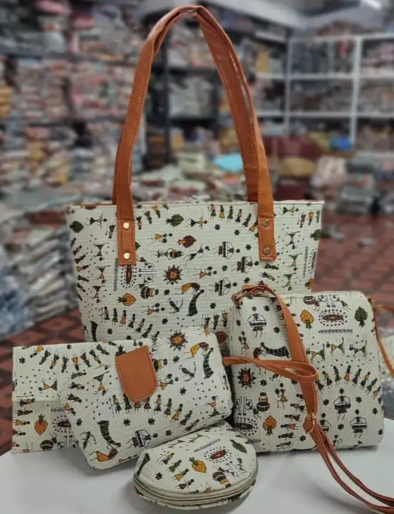 Bagru Handblock printed handbags uploaded by Print Factory Bagru on 6/20/2023