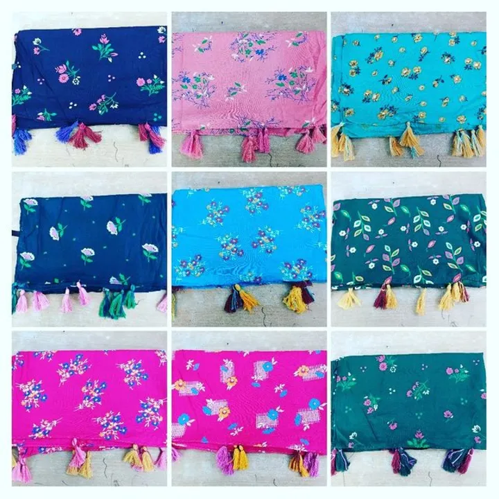 Rayon stoles  uploaded by Scarf india on 6/20/2023