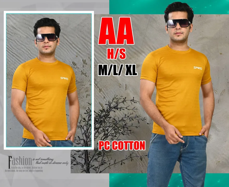 Men round neck T-shirt  uploaded by Dharay collection on 5/27/2024