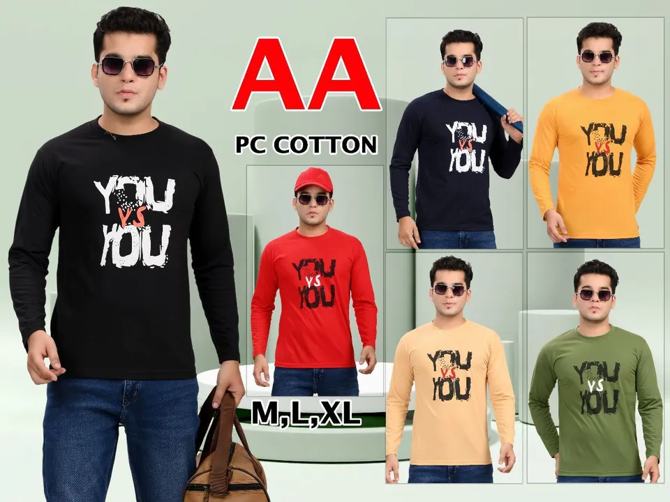 Round neck T-shirt men uploaded by Dharay collection on 6/20/2023