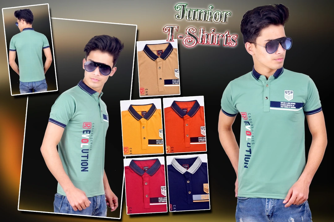 Mafflor look funky look kids  T-shirts wholesale only uploaded by Dharay collection on 6/20/2023