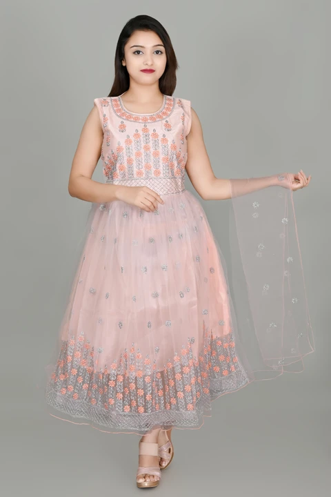 Women And Girls Embroidery Dresses  uploaded by RIYASSON FASHION on 6/20/2023