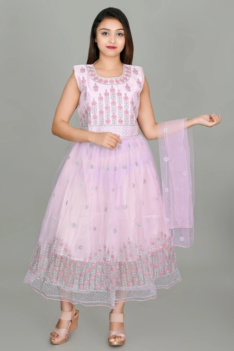 Women And Girls Embroidery Dresses  uploaded by RIYASSON FASHION on 6/20/2023