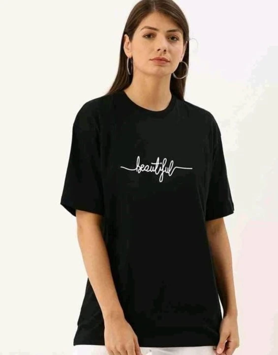 Women Long T-shirt 2/4 Sleeve Polycotton Fabric  uploaded by Aasma Fashion Knitwear on 6/21/2023