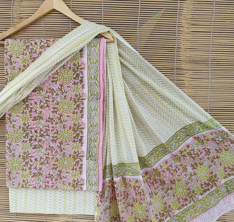 Cotton suit with cotton dupatta  uploaded by Dabu_dera on 6/21/2023