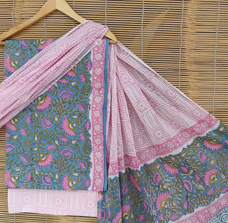 Cotton suit with cotton dupatta  uploaded by Dabu_dera on 6/21/2023