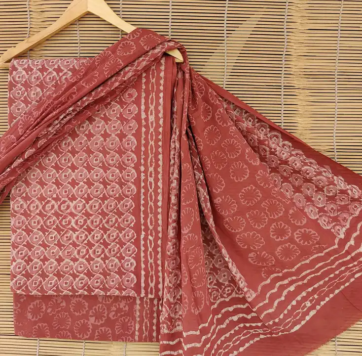 Suit with cotton dupatta  uploaded by Dabu_dera on 6/21/2023