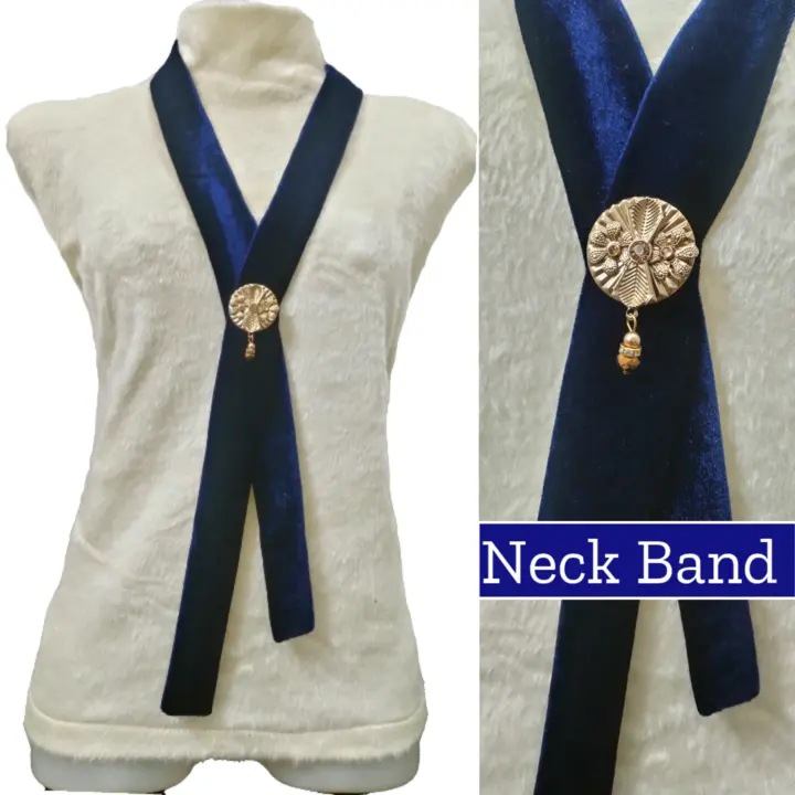 Attractive Neck band for girls Blue uploaded by business on 6/21/2023