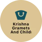Business logo of Krishna gramets and children clothing