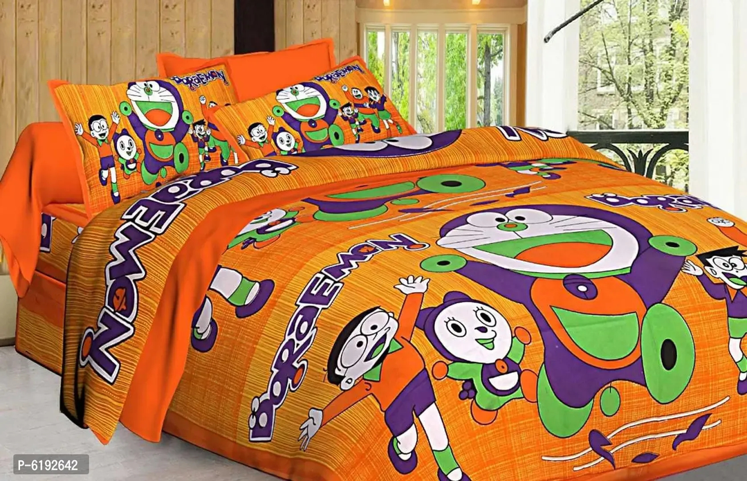 Beautiful Cotton Printed Bedsheet With 2 Pillow Covers  uploaded by VAIBHAV COLLECTIONS on 6/21/2023