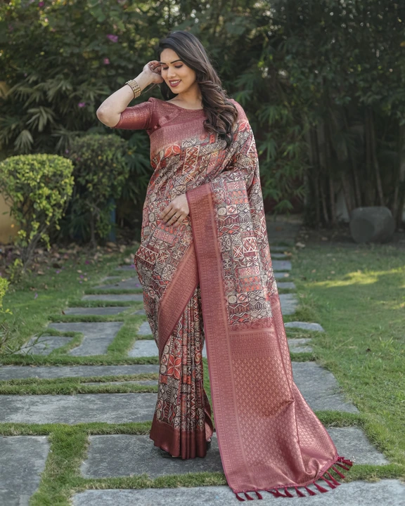 Silk saree uploaded by business on 6/21/2023