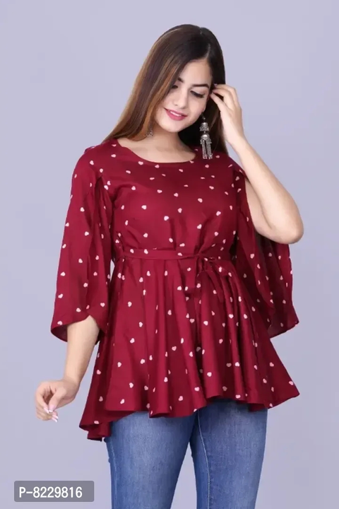 Beautiful rayon top for girls and women  uploaded by RARGROUP  on 6/21/2023