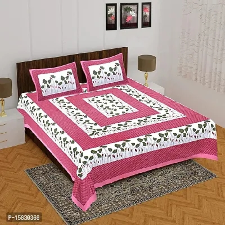 Comfortable Cotton printed Bedsheet uploaded by Arsh Boutique on 6/21/2023